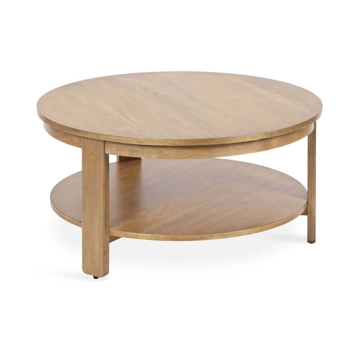 Aamnah Prayash Tiered Round Living Room Coffee Table | Wayfair North America