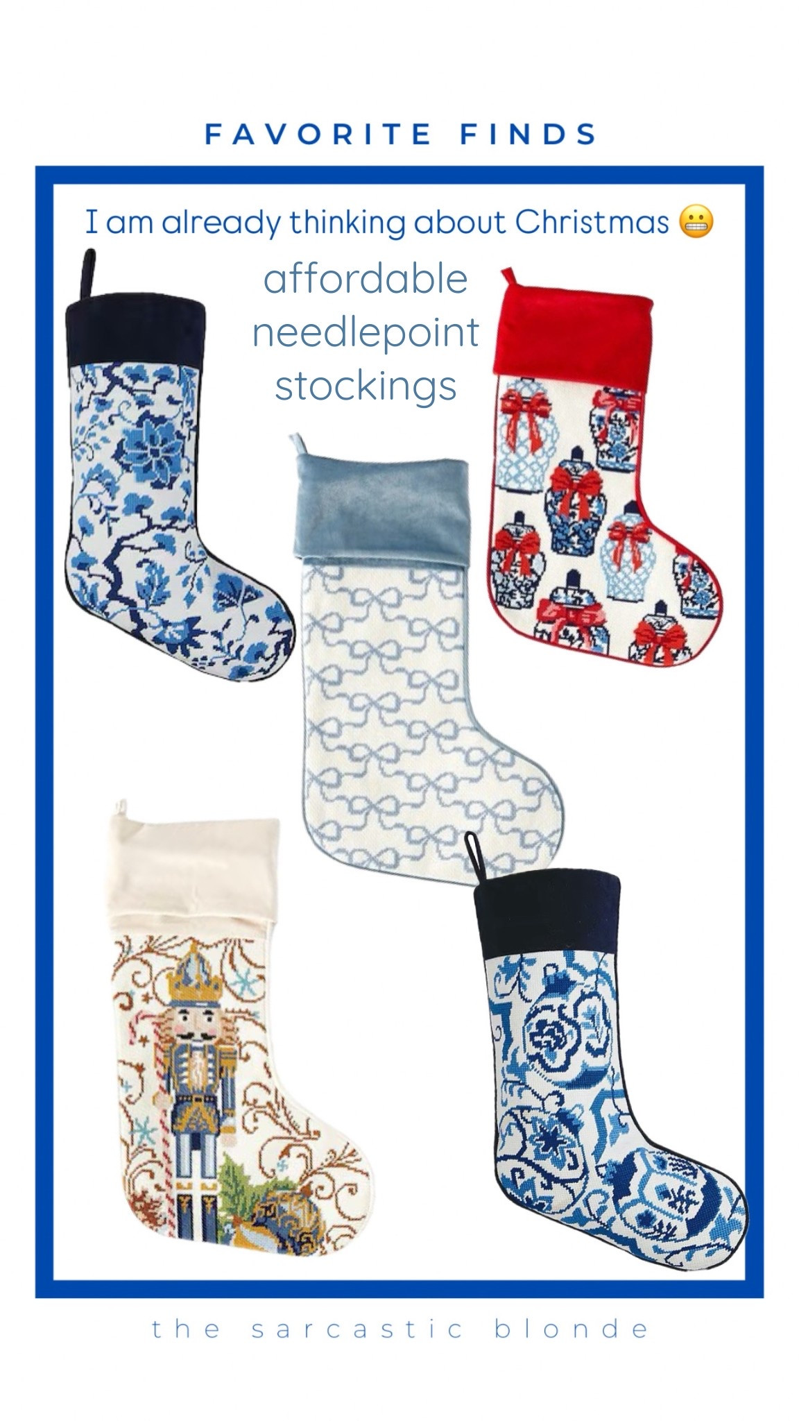 affordable needlepoint stockings at Dillard’s 

#LTKGiftGuide #LTKFindsUnder100 #LTKHoliday