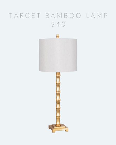 The cutest bamboo lamp from target & only $40!!

#LTKstyletip #LTKFind #LTKhome