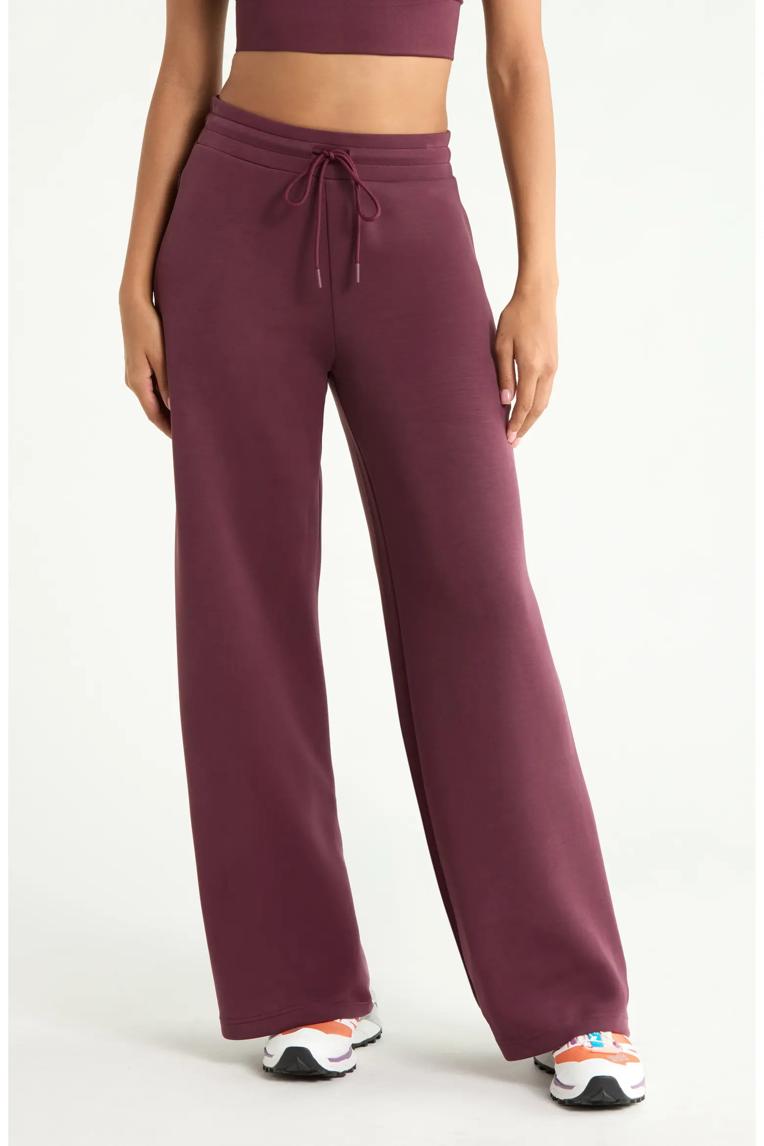 Zella Soft Luxe Wide Leg Pants (Women) | Nordstrom | Nordstrom