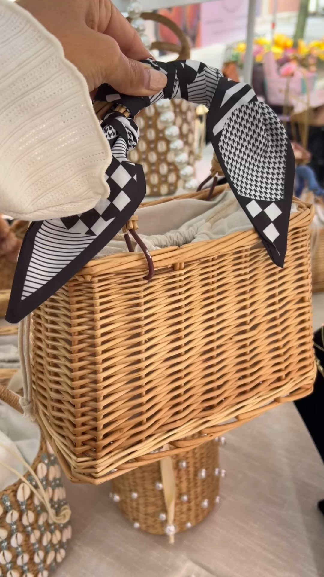 Purse scarves ~ love these mini ribbons to add to your handbags, totes, luggage, or even your hair! Cute colors and patterns to dress up a purse, especially these straw, rattan, and woven ones. 

#LTKgrwm #LTKWorkwear #LTKTravel