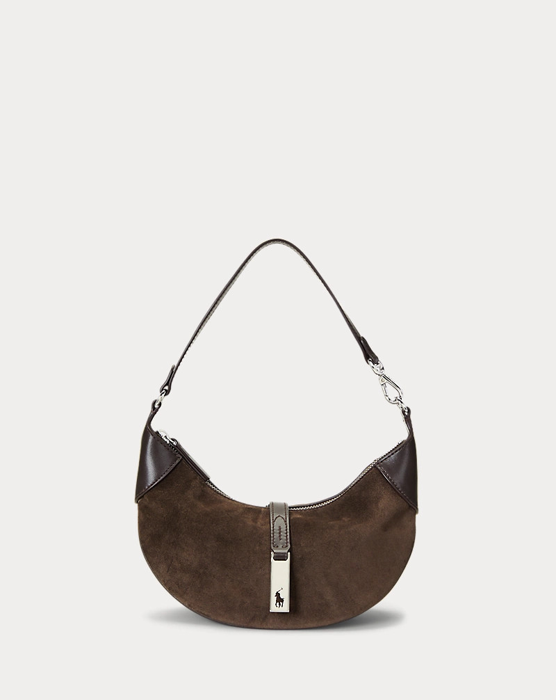 Polo ID Suede Mini Shoulder Bag | Ralph Lauren (UK)