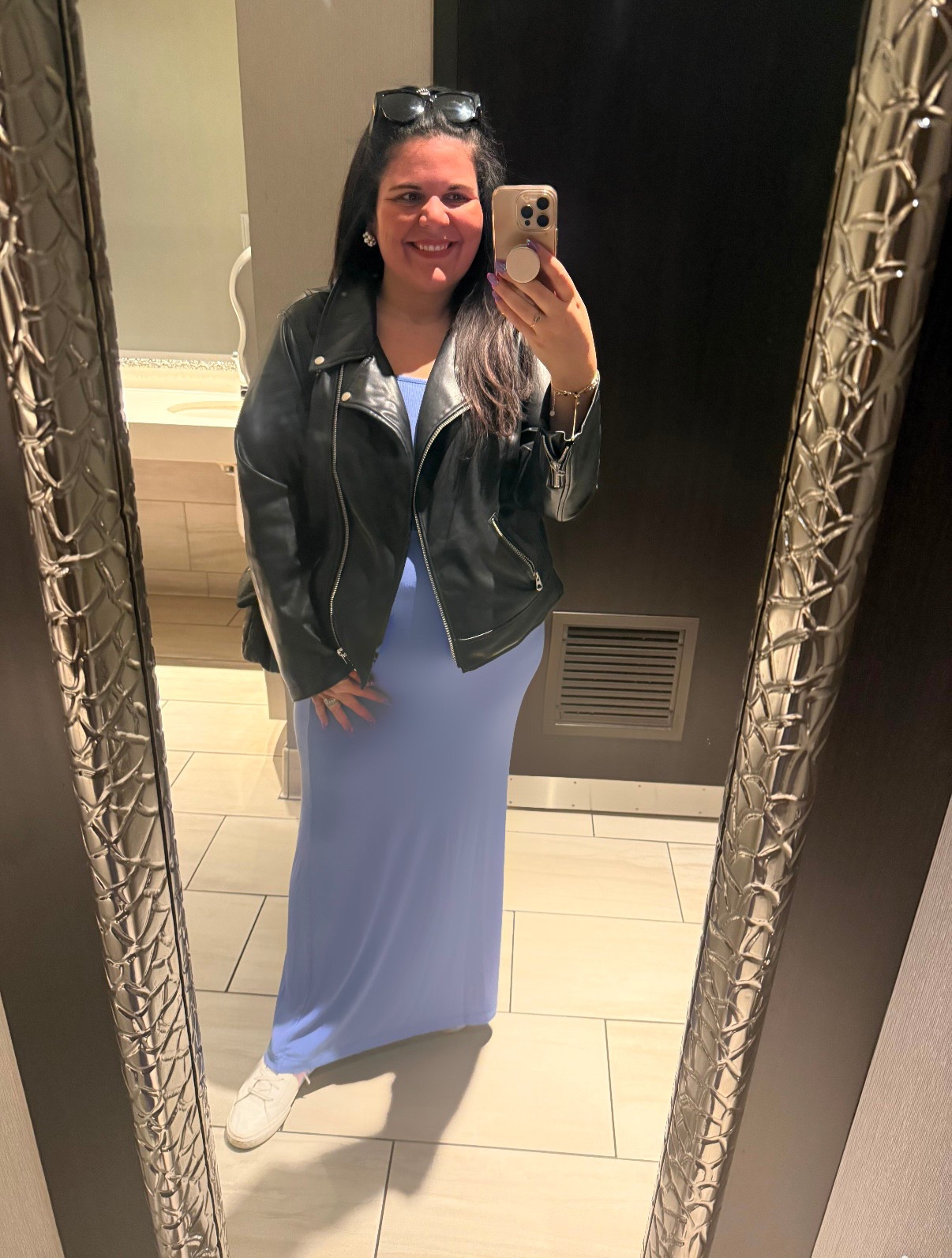 I loved pairing this Skims dress with this faux leather jacket! 

#LTKStyleTip #LTKTravel #LTKMidsize
