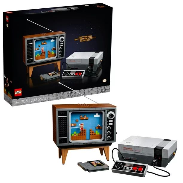 LEGO Nintendo Entertainment System 71374 Building Toy; Creative Set for Adults (2,646 Pieces) - W... | Walmart (US)