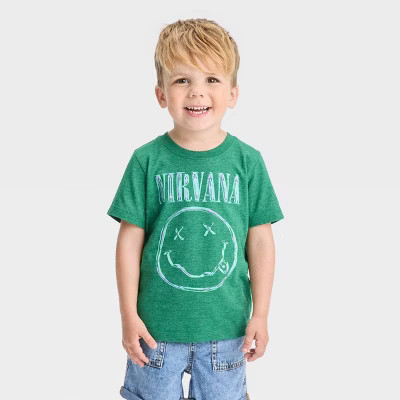 Toddler Boys' Merch Traffic Short Sleeve T-Shirt - Green | Target
