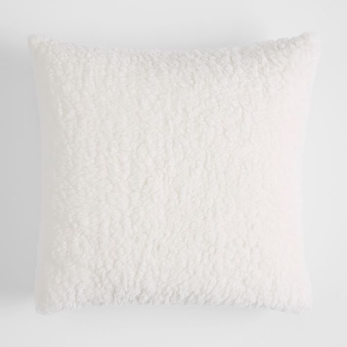 Cozy Sherpa Pillow Cover | Pottery Barn Teen