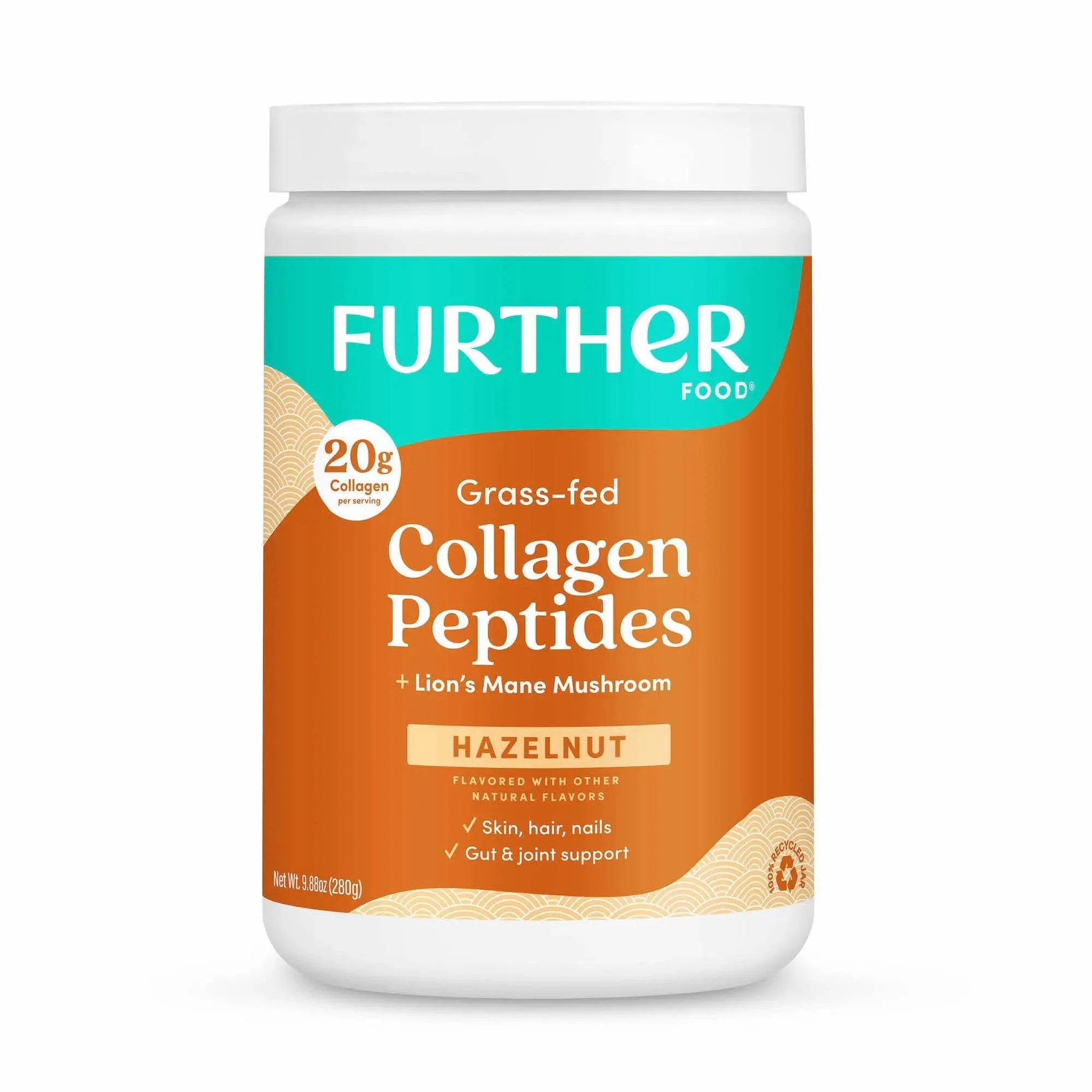 Hazelnut Collagen Peptides Powder | Further Food