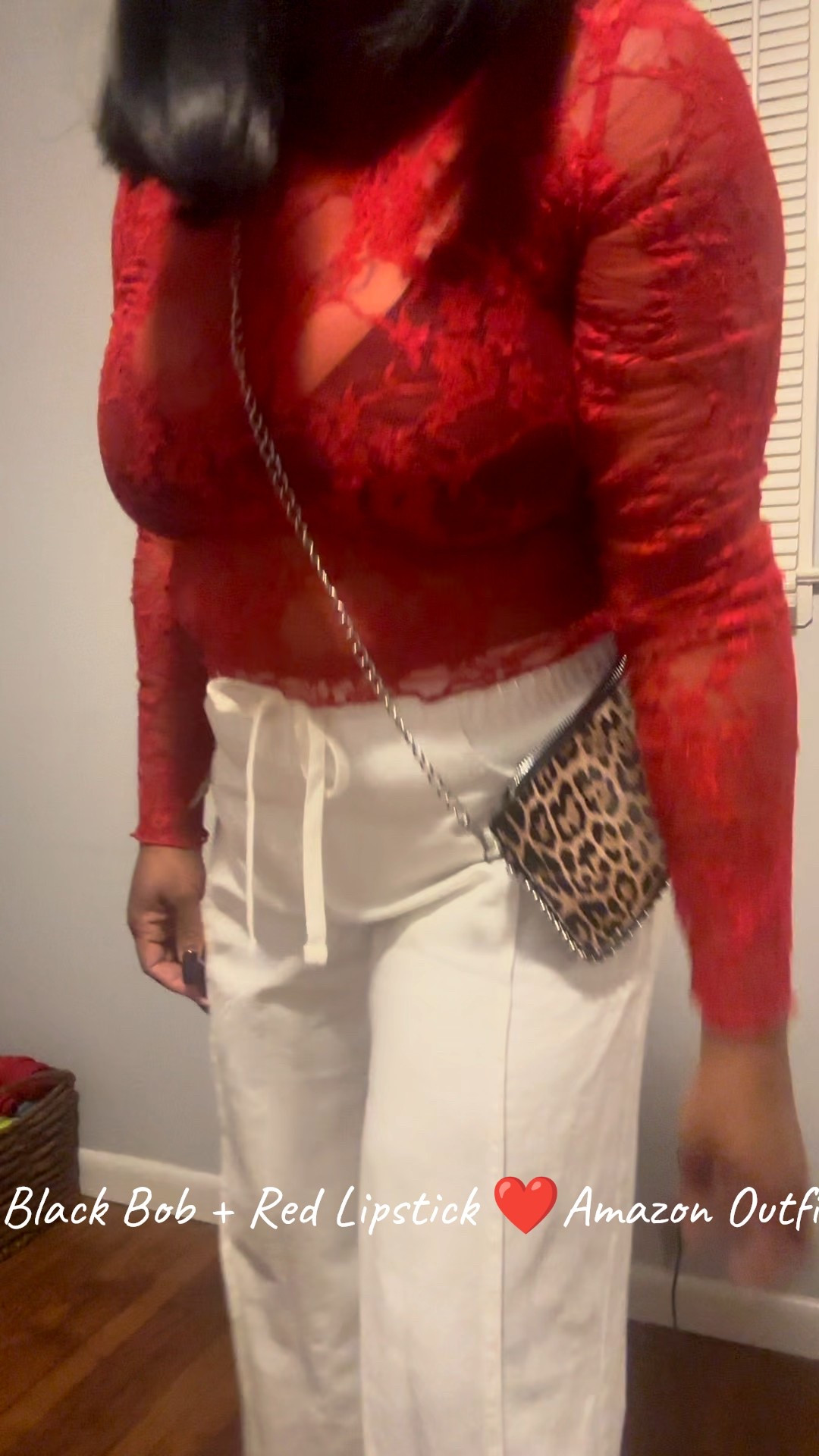 "The black bob did it.”

#LTKOver40 #LTKootd #LTKValentine