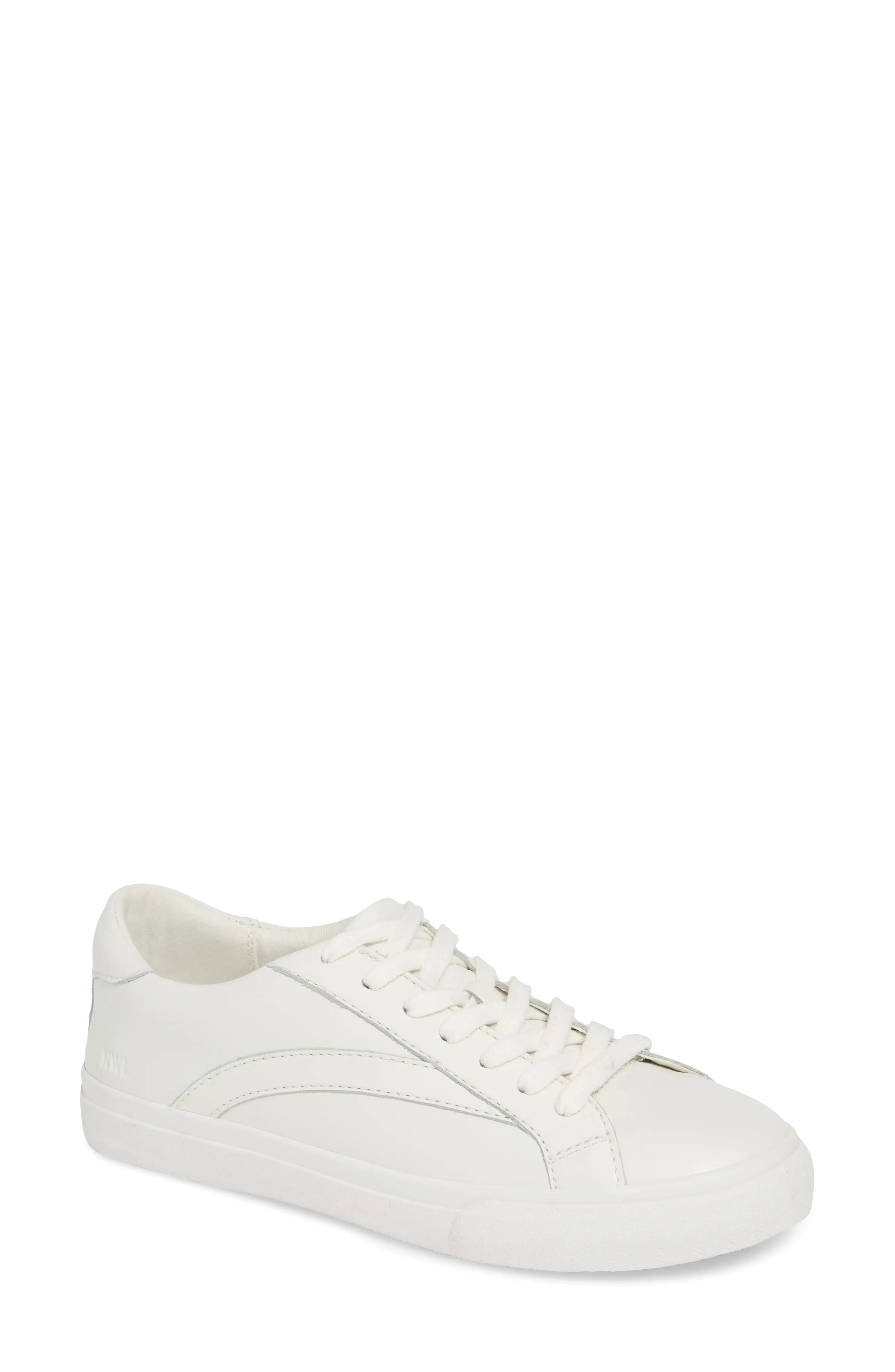 Women's Madewell Sidewalk Low Top Sneaker, Size 7.5 M - White | Nordstrom