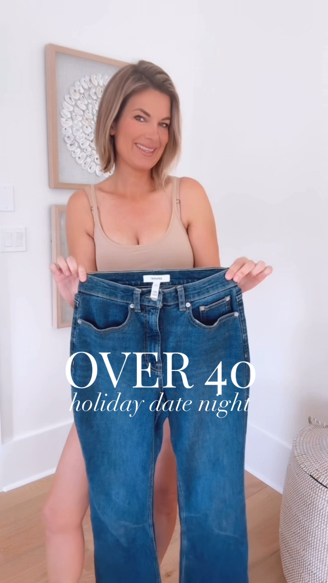 Lots of sales!! I am in small tops and sized up in the waist of the jeans. I have 8 tall. I am 5’11”.  Shoes true to size.  Wearing small in the scarf coat.  Lipstick is shade “nut”.  

#LTKTall #LTKOver40 #LTKCyberWeek