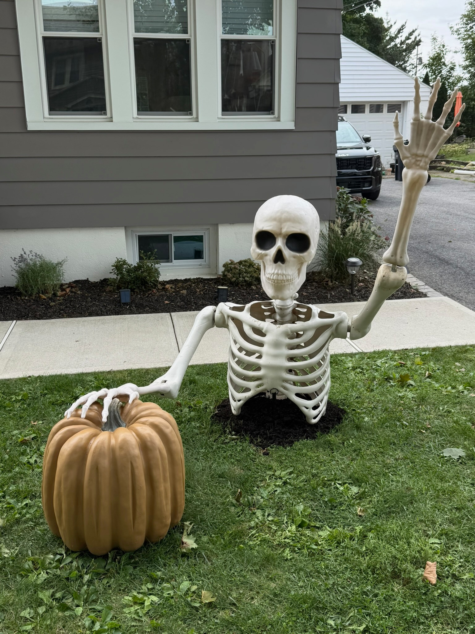 Love this skeleton in our front yard!  

 #LTKSeasonal #LTKHome