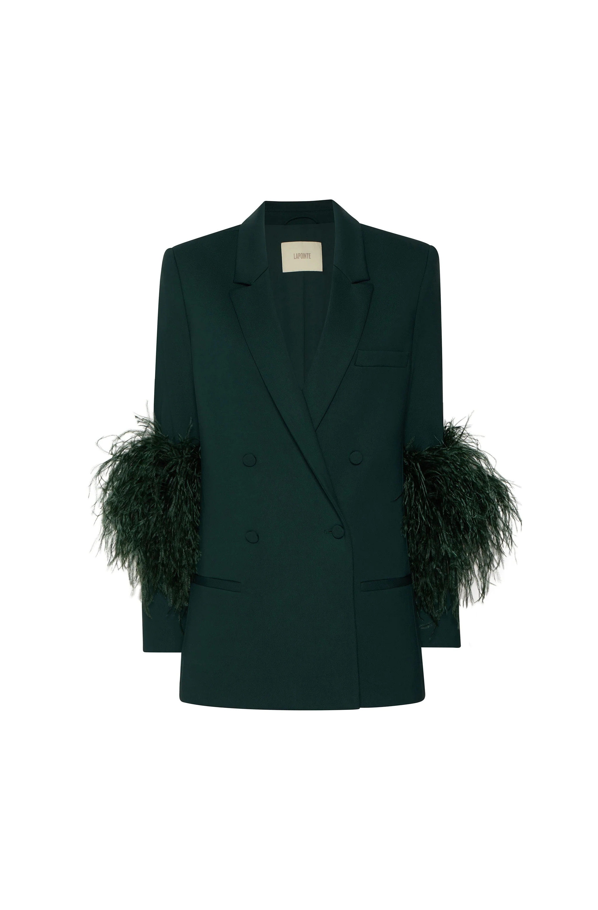 Scuba Blazer With Feathers | Lapointe (US)