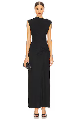 SIMKHAI Acacia Dress in Black from Revolve.com | Revolve Clothing (Global)