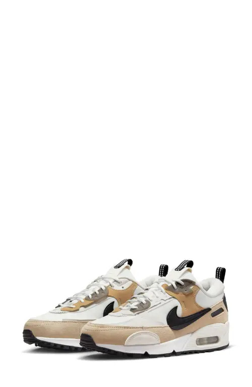 Nike Air Max 90 Futura Sneaker in Phantom/Black/Hemp/Sand at Nordstrom, Size 12 | Nordstrom