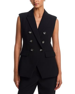 Veronica Beard Miller Double Breasted Blazer Vest | Bloomingdale's (US)