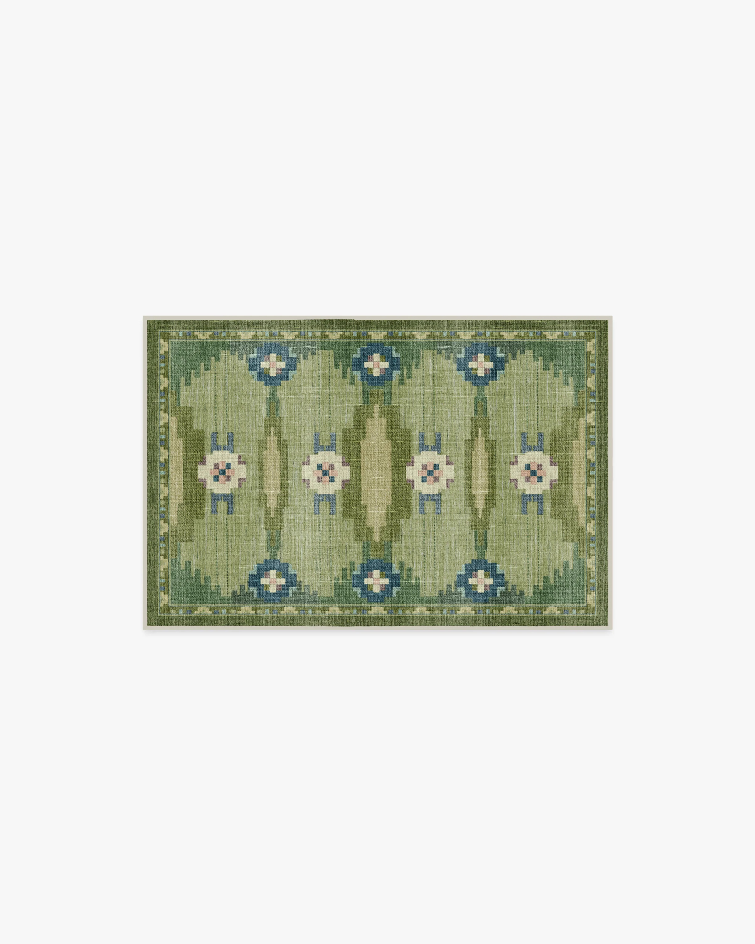 Annika Green Rug | Ruggable | Ruggable