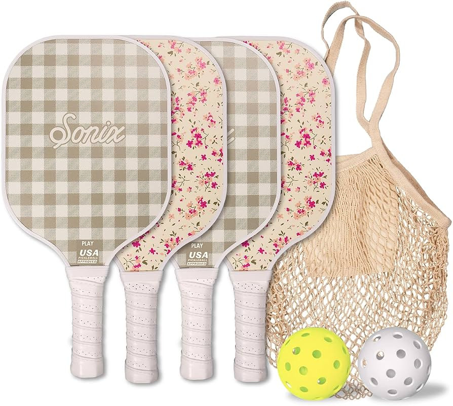 Sonix | Pickleball Paddles Set of 4 | USAPA Approved | Fiberglass Surface Pickleball Set with 4 P... | Amazon (US)
