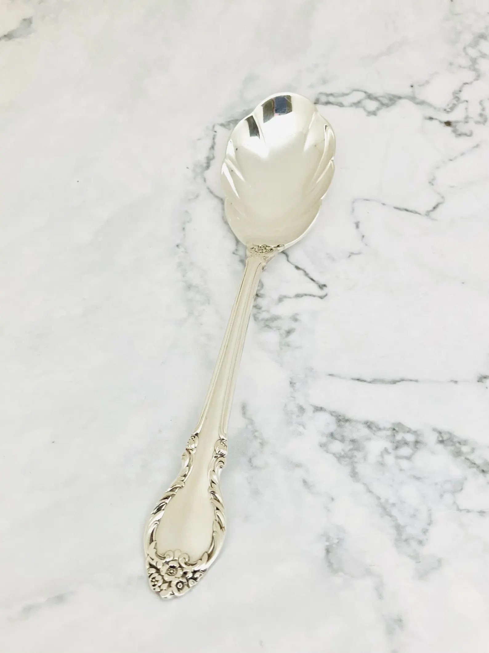 Vintage Silverplate Sugar Spoon, Silver Classic by Hope Chest, Antique Spoon | Etsy (US)