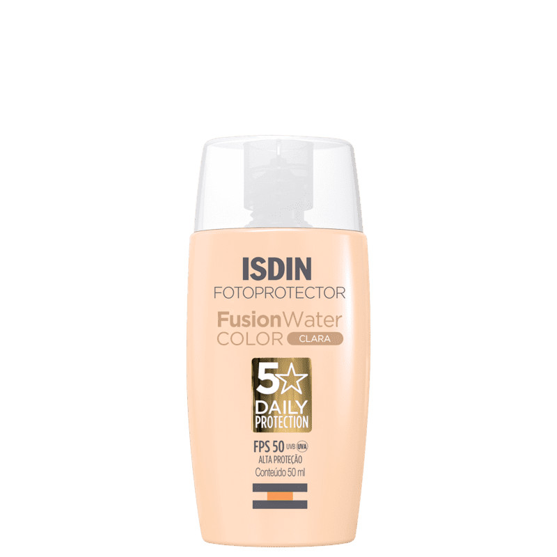 ISDIN Fusion Water 5 Stars FPS50 Color Clara
        
            
                 - Protetor So... | Beleza Na Web (BR)