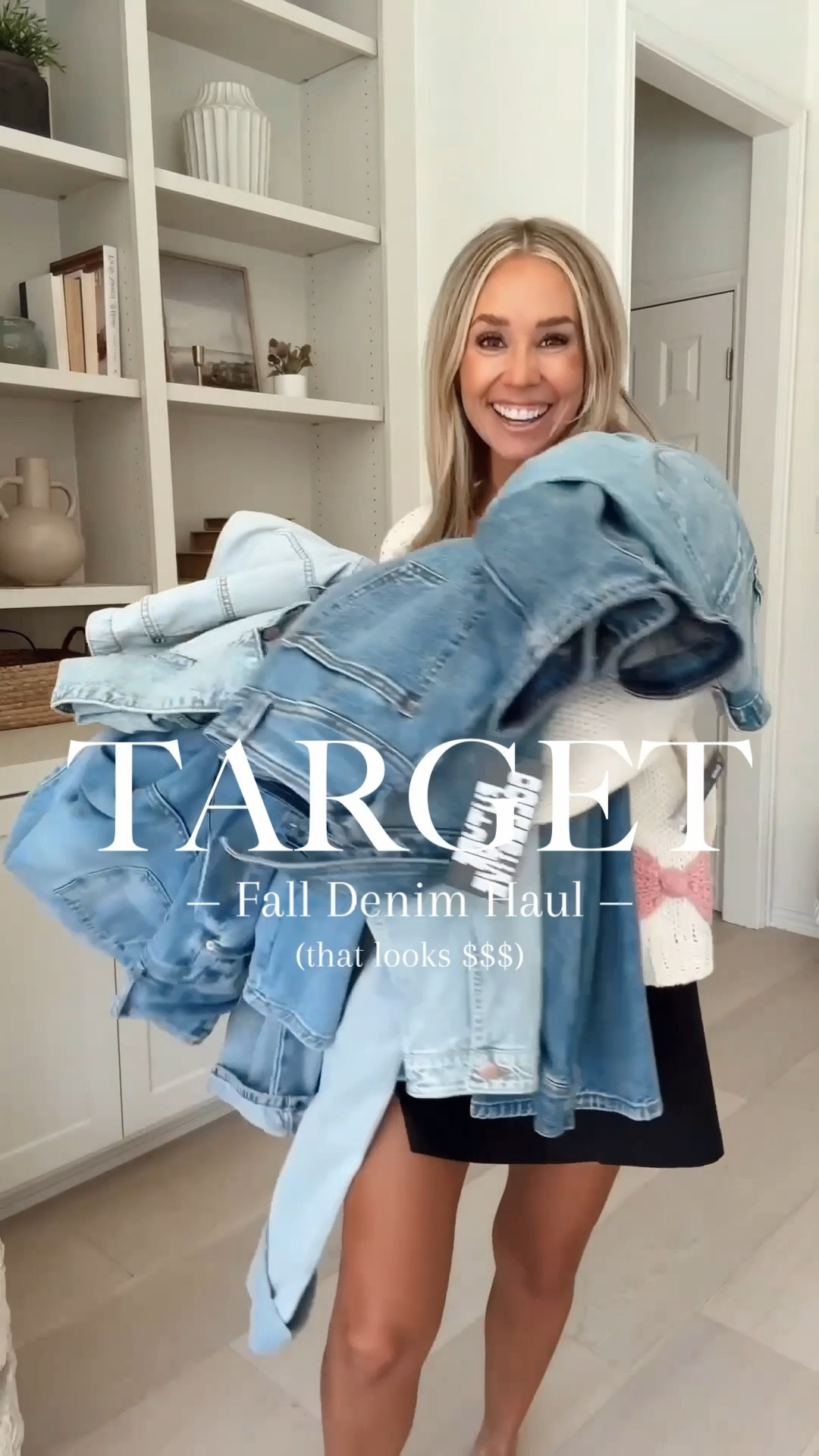 TARGET 🎯 denim for EVERYDAY fashion. ARE YOU KIDDING ME!!!! 😍👖✨🙌🏼 
Here’s a variety of ON TREND, affordable denim pieces for Fall fashion paired with a variety of accessories! 

Size: Small // tts // 4
Jean jacket at end is up a few sizes 

#LTKFindsUnder100 #LTKWorkwear #LTKShoeCrush
