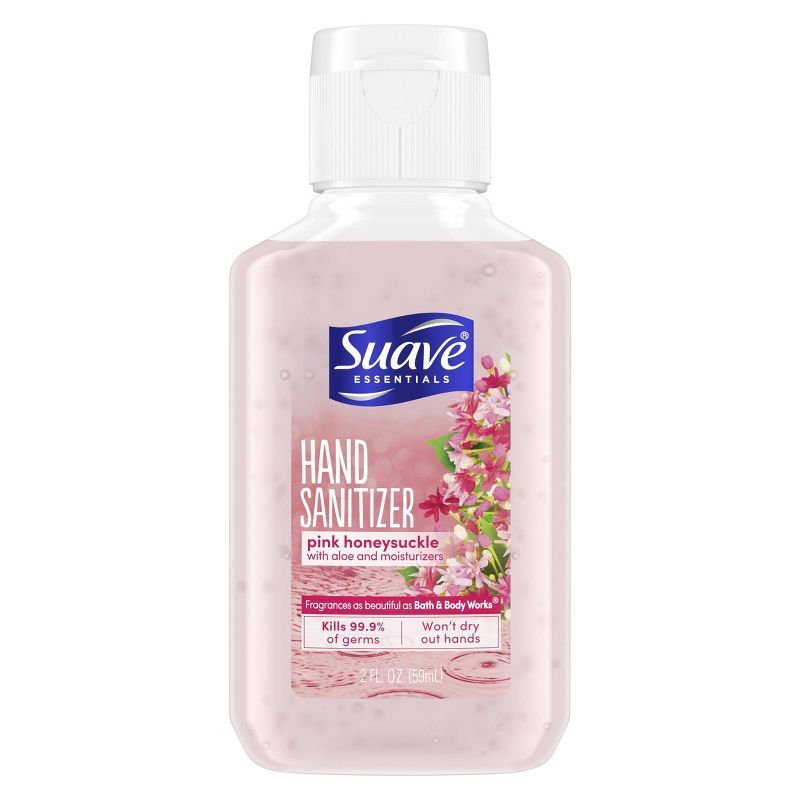 Suave Honey Suckle with Aloe Hand Sanitizer - Pink - Trial Size - 2 oz | Target