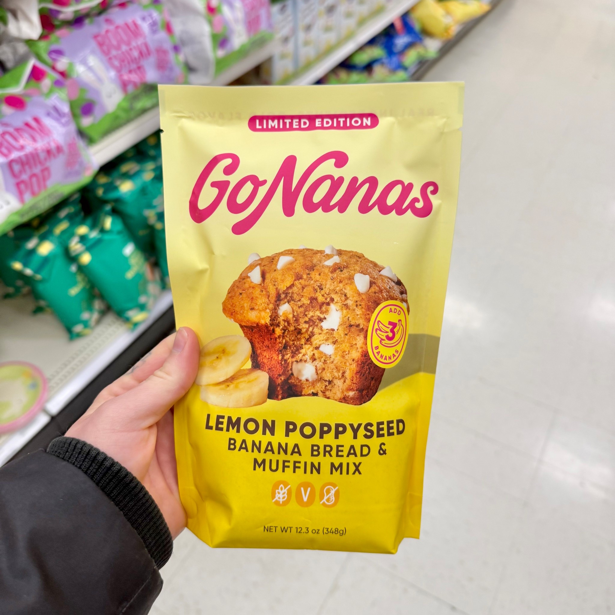 Spotted the new @go_nanas lemon poppyseed banana bread mix at @target. 

Located in the Easter section for a limited time or use code: SARAHNICOLE on @go_nanas website to get 15% off your order.



#LTKHome #LTKSeasonal