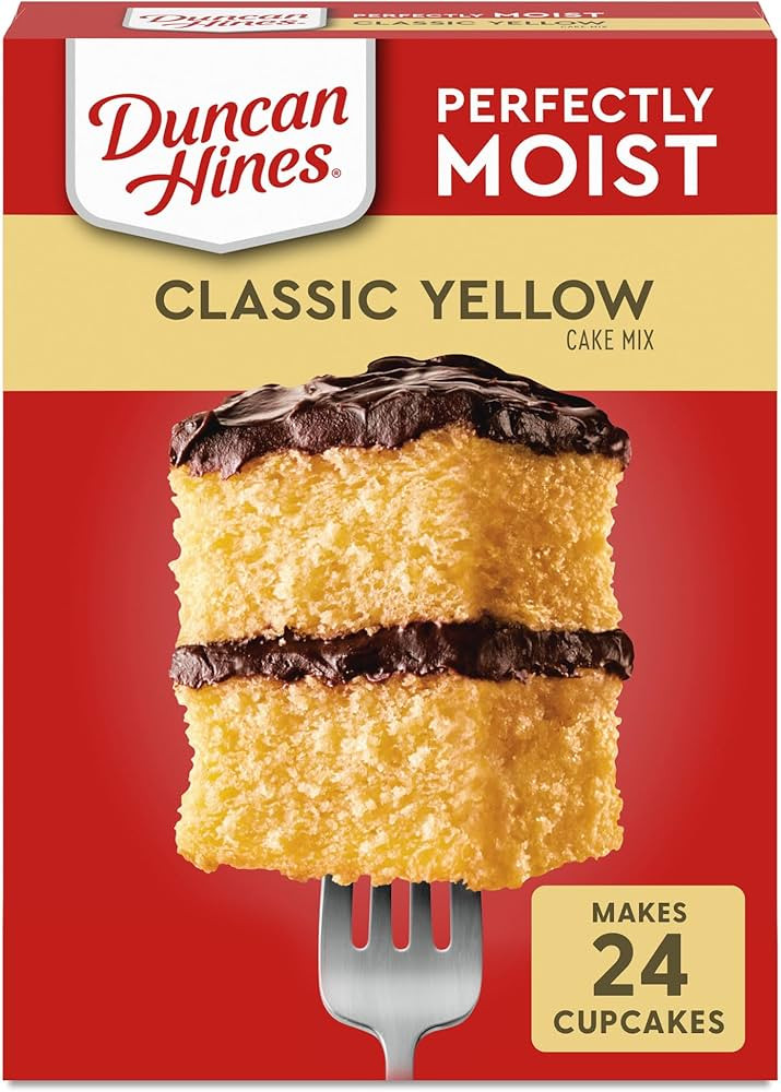 Duncan Hines Classic Cake Mix, Yellow, 15.25 oz | Amazon (US)