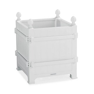 Versailles Planter & Cast-Aluminum Design with Perforated Drainage Base | Frontgate