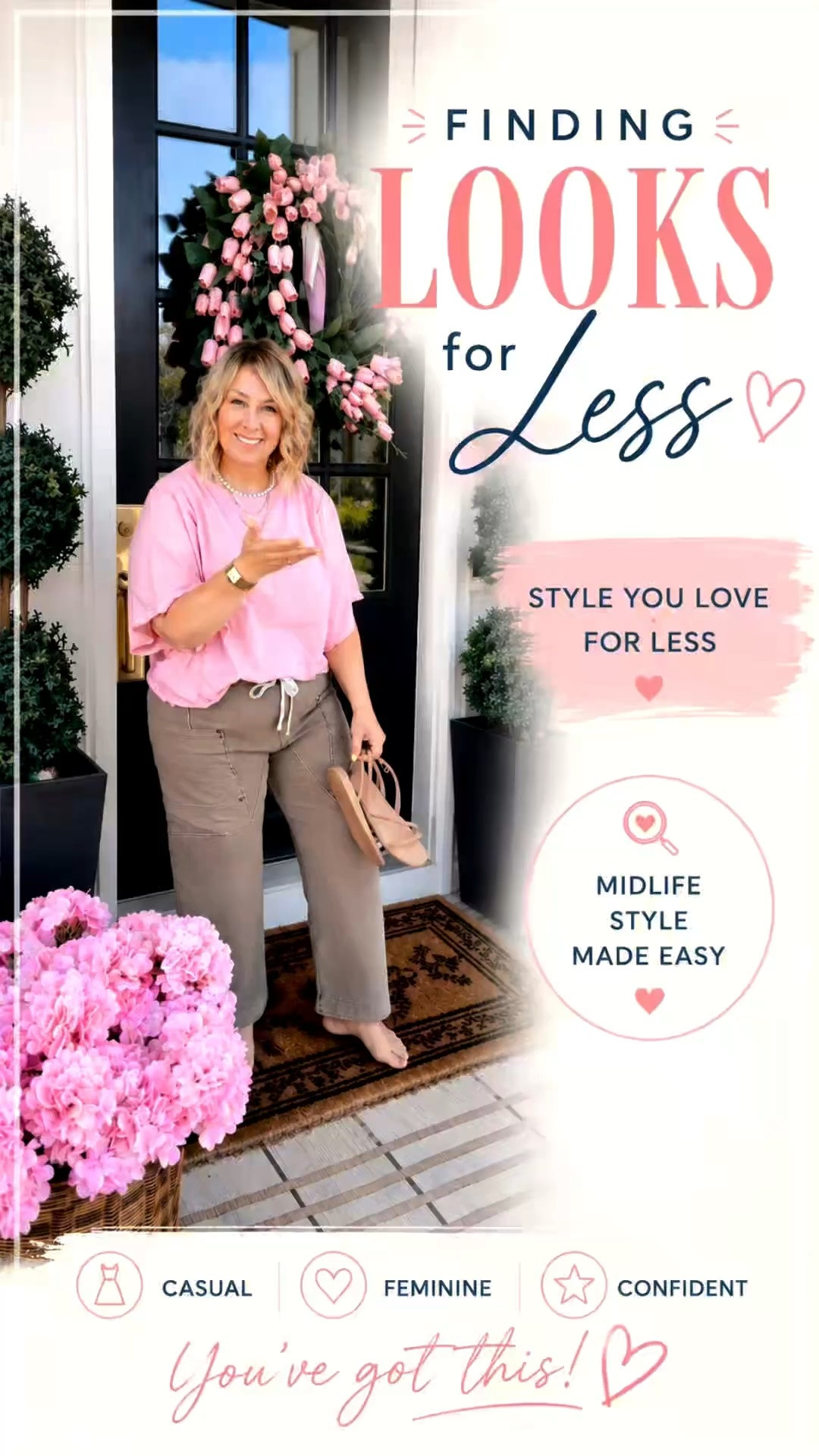 Finding the look for less is basically my summer hobby ☀️💕
Cute, comfy, feminine outfits that look elevated without the elevated price tag. Midlife style can still feel fresh, flattering, and fun ✨
-

midsize fashion, midsize summer outfits, over 40 style, over 50 fashion, look for less fashion, affordable summer outfits, feminine summer style, casual chic outfits, Walmart fashion finds, Amazon fashion finds, midlife style inspiration, everyday outfit ideas, flattering midsize outfits, summer style for women, affordable style inspiration, classy casual outfits, real life fashion, confidence in midlife, easy summer outfits, summer outfit inspiration, free people look a like