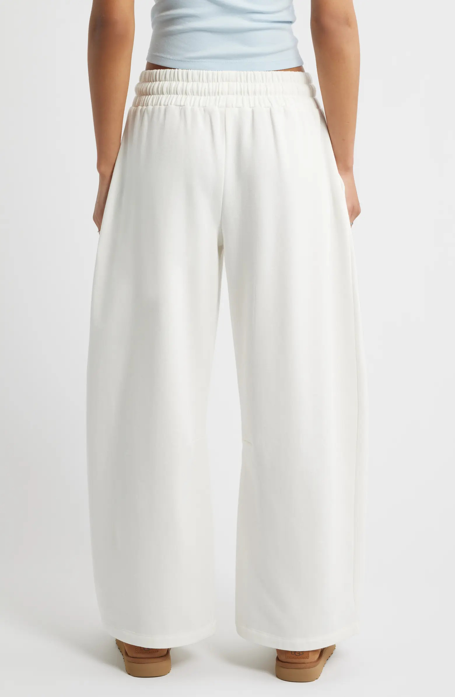 Barrel Leg Fleece Sweatpants | Nordstrom