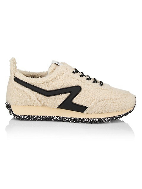 Retro Runner Shearling Sneakers | Saks Fifth Avenue