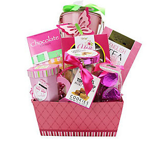 Too Good Gourmet Pretty in Pink gift basket