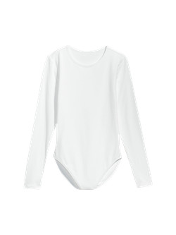 Long-Sleeve Jersey Bodysuit for Women | Old Navy (US)