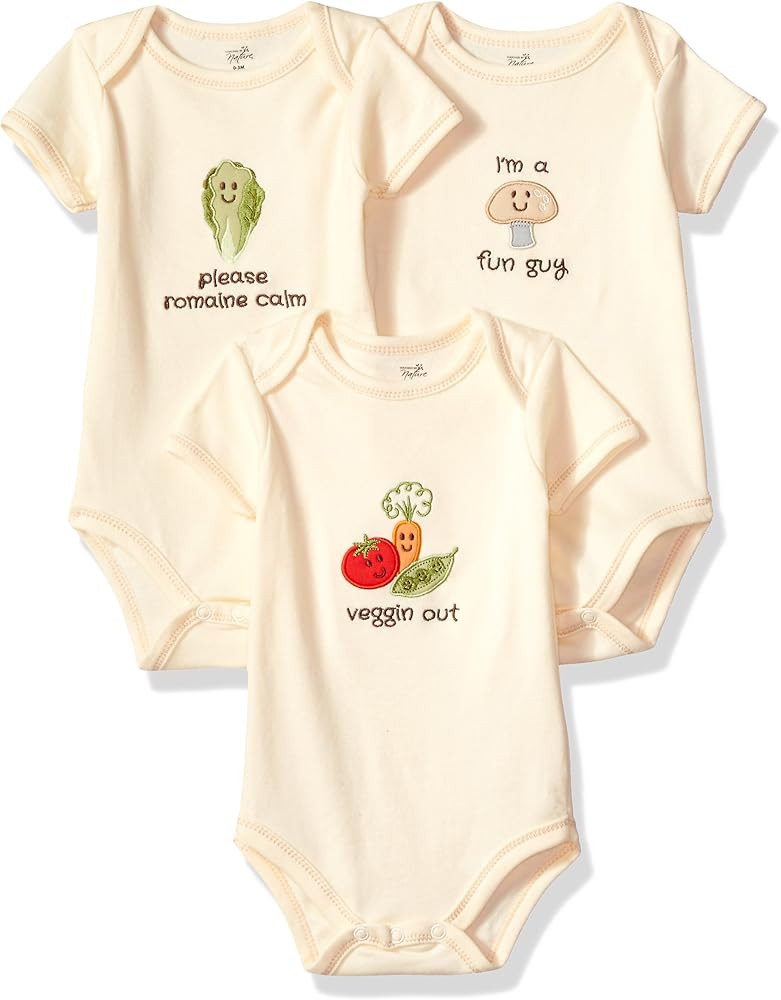 Baby Organic Cotton Bodysuits | Amazon (US)