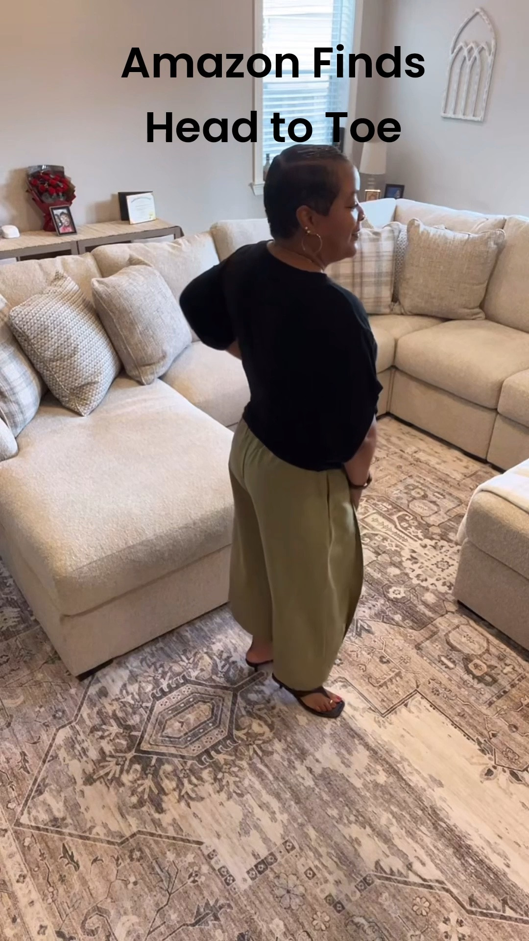 Scroll to shop! 
Shop the look on my Amazon Storefront page.

Feeling fresh and stylish in these chic capri pants and kitten heels! Perfect for any occasion. 🌸👠

# What I'm wearing:
*  Top: Amazon
*  Bottoms: Amazon
*  Shoes: Amazon
*  Jewelry : Amazon

#AmazonFashion #AmazonFinds

#LTKootd #LTKOver40 #LTKPetite