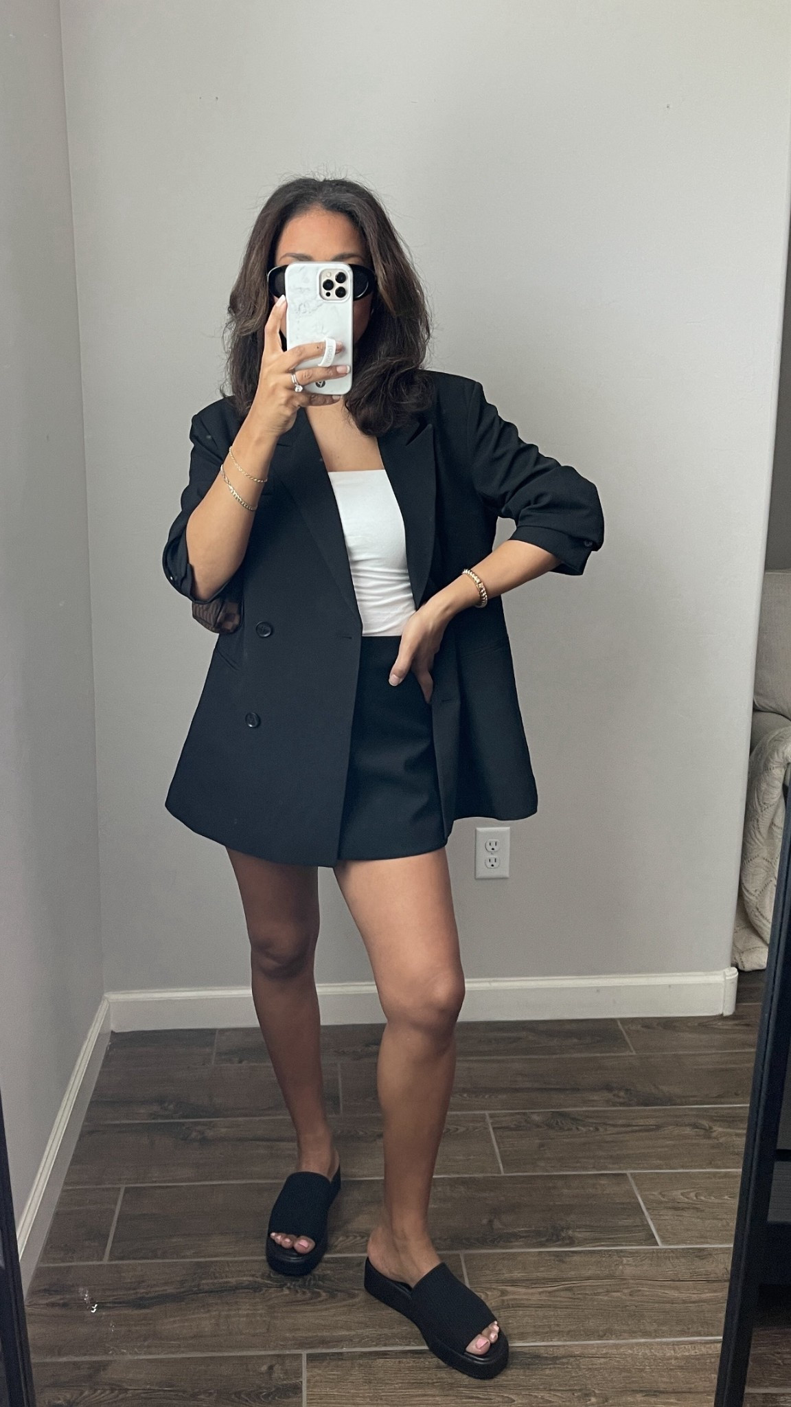 Best selling Walmart blazer! Wearing a size medium in this for a more oversized fit 

#LTKSaleAlert #LTKFindsUnder50 #LTKFindsUnder100