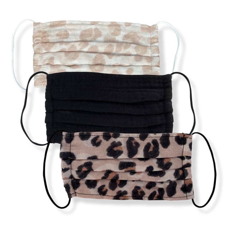 Leopard 100% Cotton Face Mask Set | Ulta