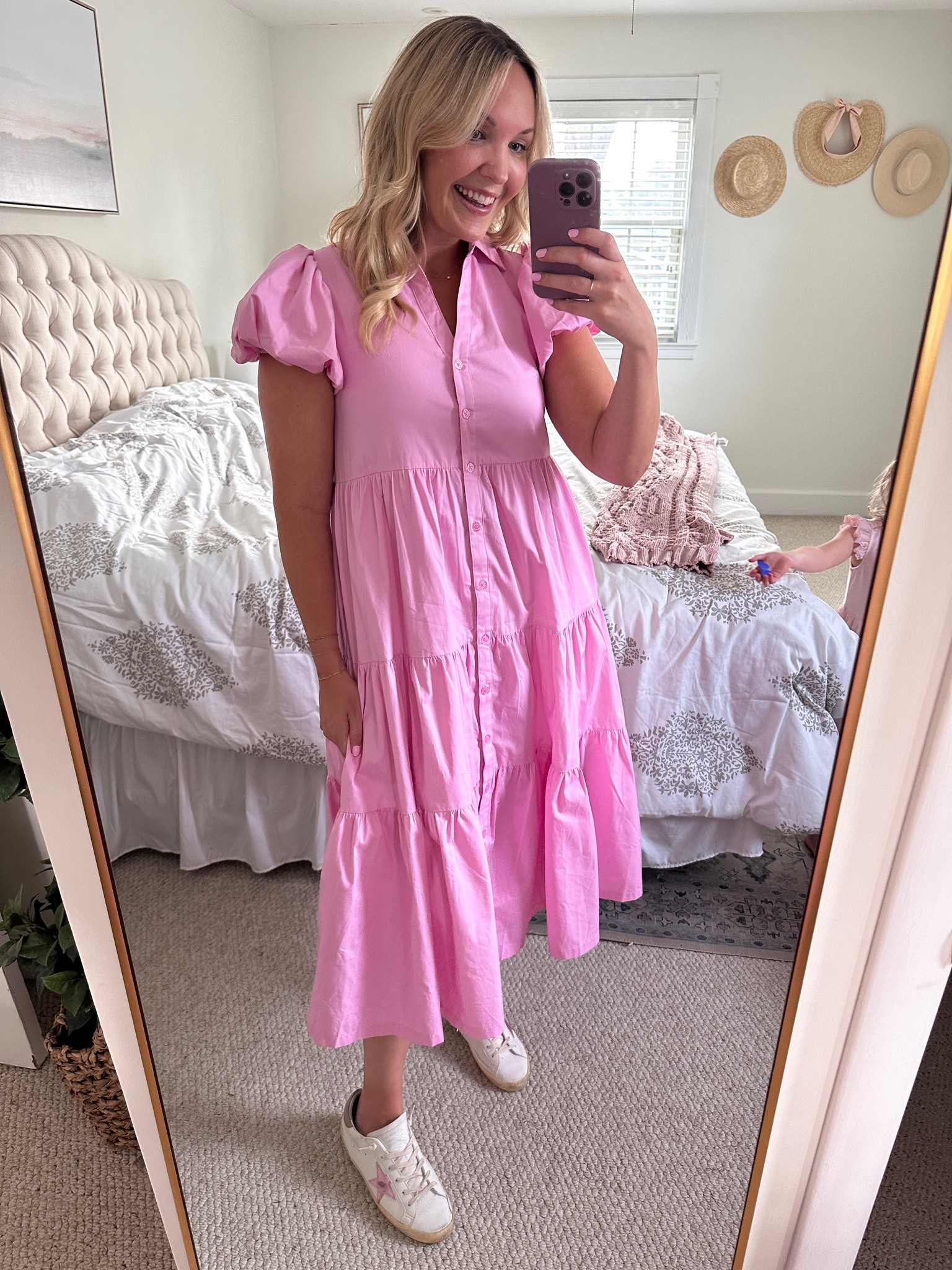 pink teacher dress 20 Teacher Dresses for All Day Comfort & Style