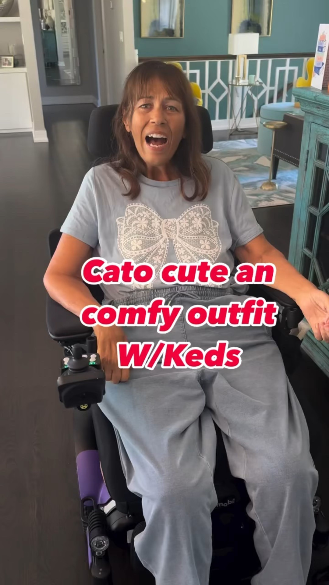 Cute joggers an tee from Cato with cute new Keds. In plus a misses sizes. I’m wearing large. 
#joggers #cato
#comfyoutfit #keds