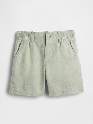 Baby & Toddler Linen-Cotton Shorts | Gap (US)