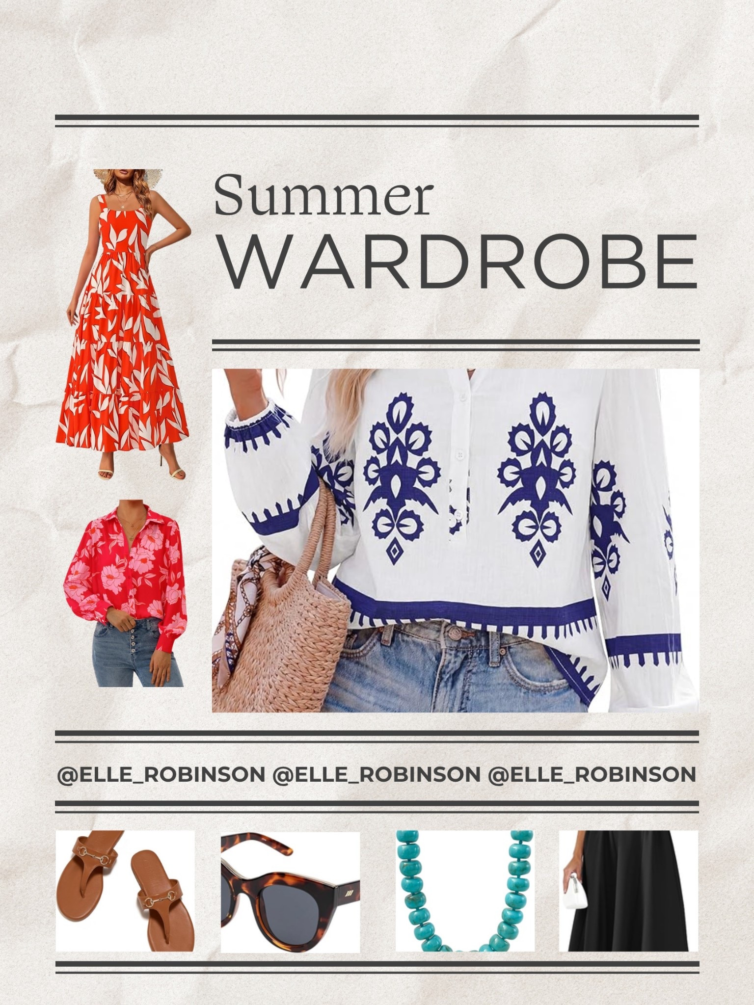 Elevate your summer wardrobe with these chic summer dresses and accessories.

#LTKmomlife #LTKTravel