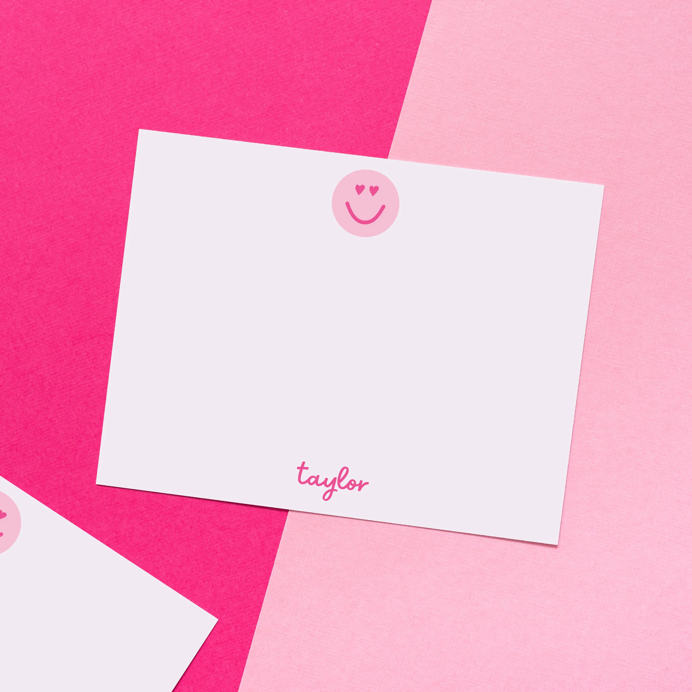 Heart Eyes Personalized Stationery | Joy Creative Shop