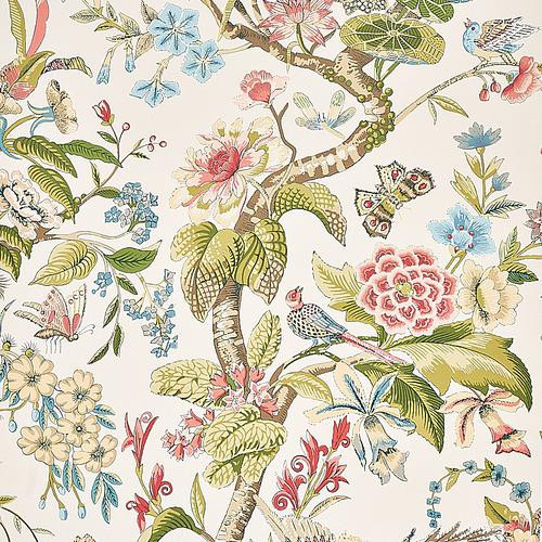Schumacher Cranley Garden Document Wallpaper | DecoratorsBest | DecoratorsBest