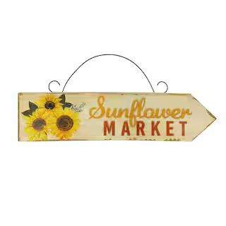 Sunflower Market Arrow Wall Sign by Ashland® | Michaels Stores