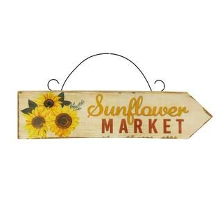 Sunflower Market Arrow Wall Sign by Ashland® | Michaels Stores