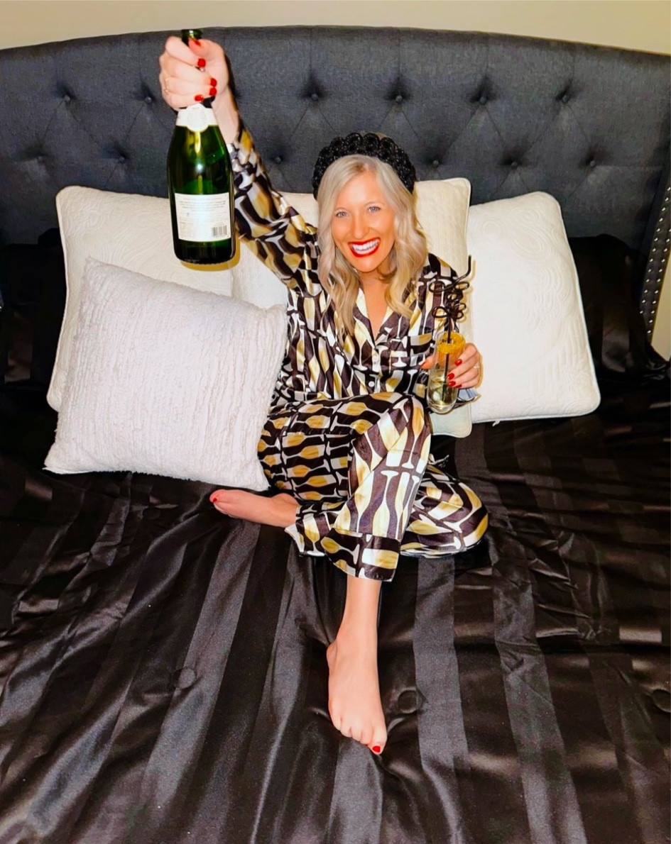 Champagne Pajamas! 🫶🏼✨🪩🥂🍾

#LTKSeasonal #LTKStyleTip #LTKParties