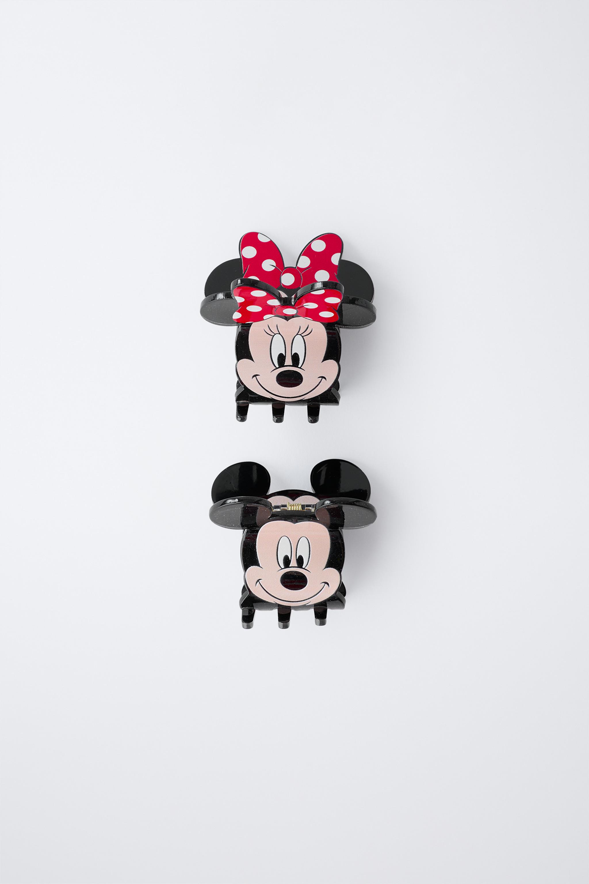 MICKEY AND MINNIE MOUSE © DISNEY TWO-PACK OF HAIR CLIPS | Zara US