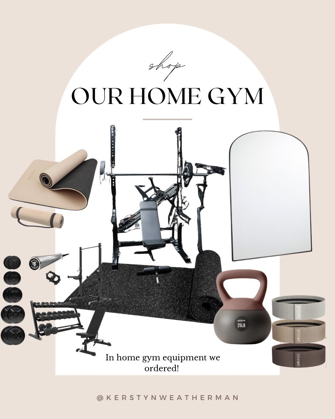 Can’t wait to see our in home gym come to life!! Being a new mom, exclusively breastfeeding and giving so much of my time to her it’s not super easy to sneak away when you’re on an eating schedule of every 2-3 hours! So the husband surprised me and bought us home equipment lol 😂 

In home gym equipment we ordered all from better body! Not linkable but linking some similar things or smaller gym things I’m getting!

#LTKActive #LTKHome #LTKfitnessgoals

#LTKmomlife #LTKActive #LTKfitnessgoals