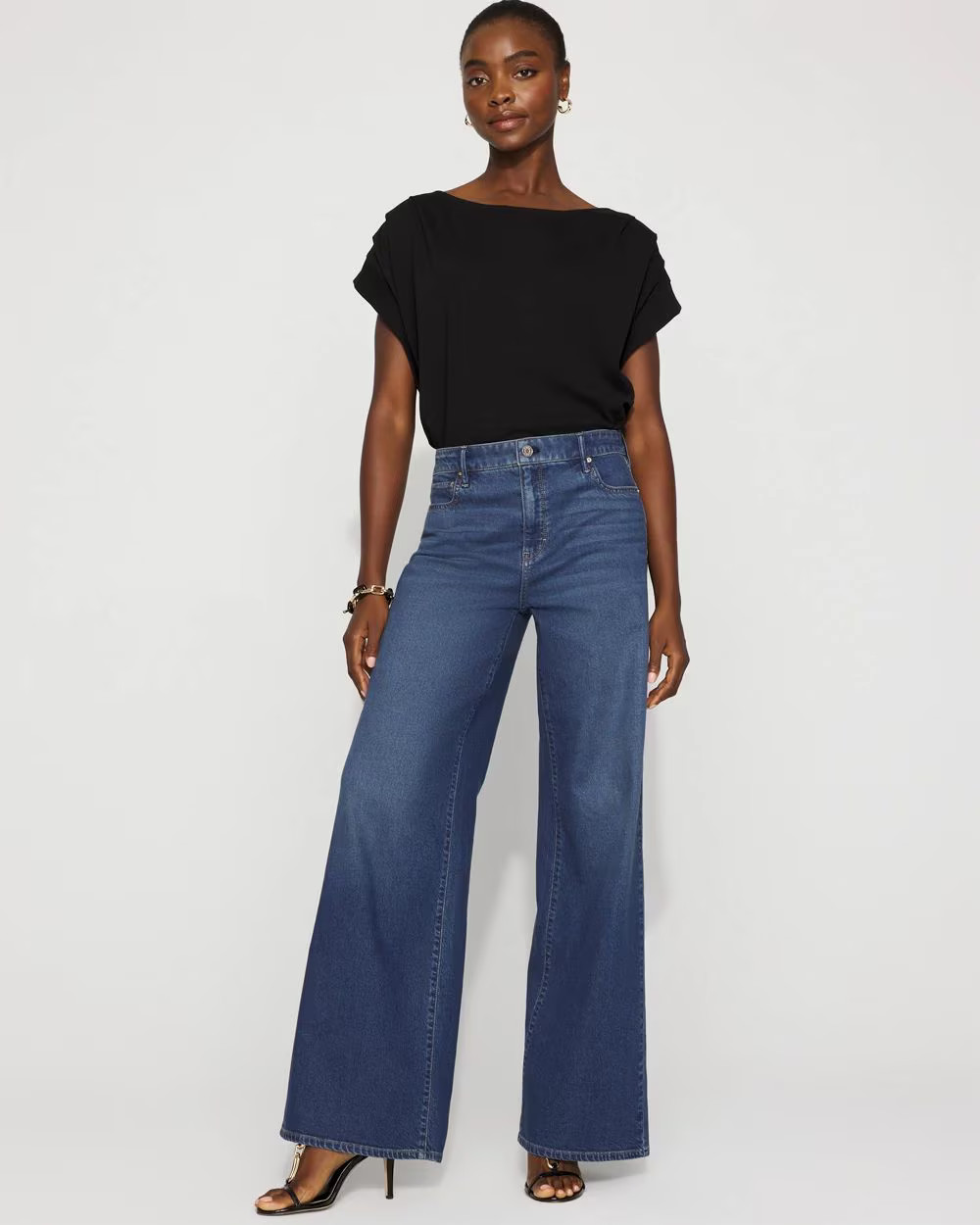 Extra High-Rise Palazzo Jean | White House Black Market