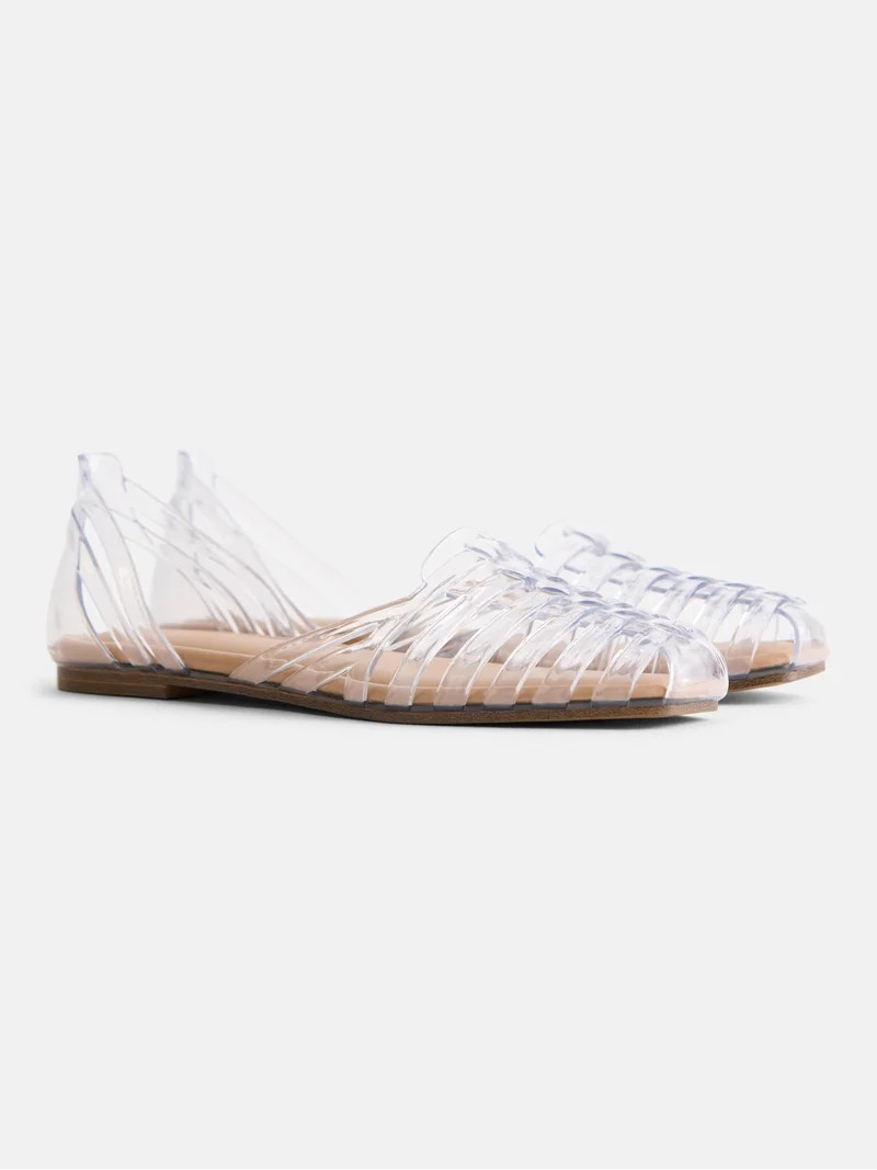 Time and Tru Women's Huarache Jelly Sandals | Walmart (US)